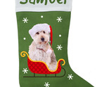 Doodledoggreenstocking thumb155 crop