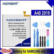 Hsabat EB-BA405ABE 3500mAh Battery For Samsung Galaxy A40 2019 SM-A405FM/DS SM-A - $20.21
