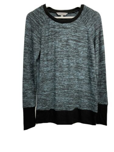 Harmony & Balance Sweater Top Lightweight All Seasons Blue, Black NEW S,M