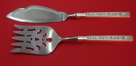 Spanish Tracery by Gorham Sterling Silver Fish Serving Set 2 Piece Custom Made - $147.51