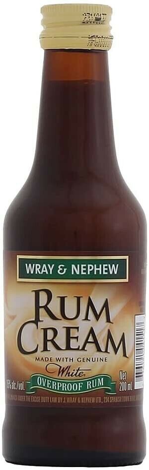 3 Wray and Nephew Rum Cream 200 ml - Other
