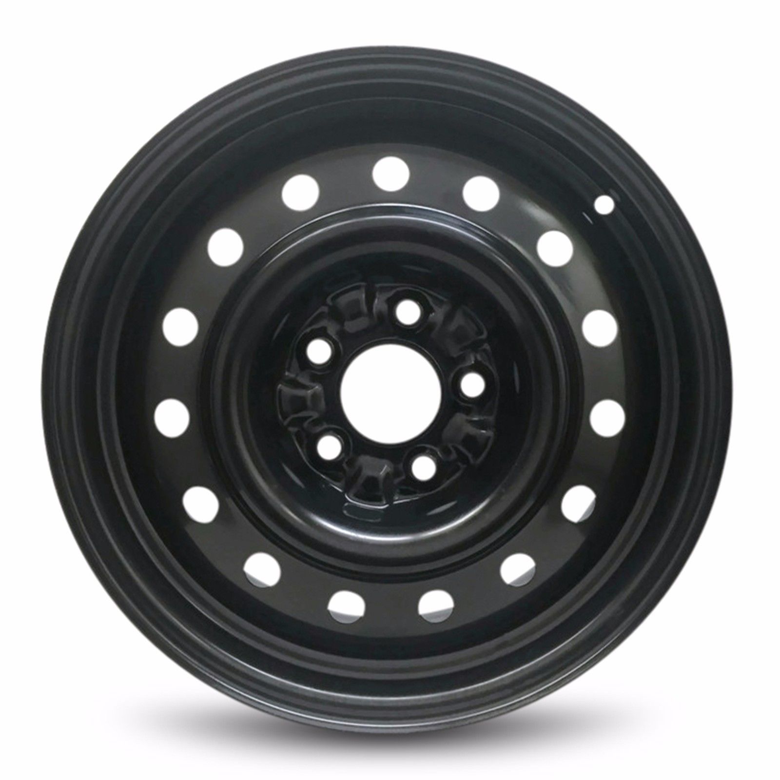 Image of New (02-06) Nissan Altima 16"x6.5"5 Lug Black Replacement Steel Wheel Rim5x114.3