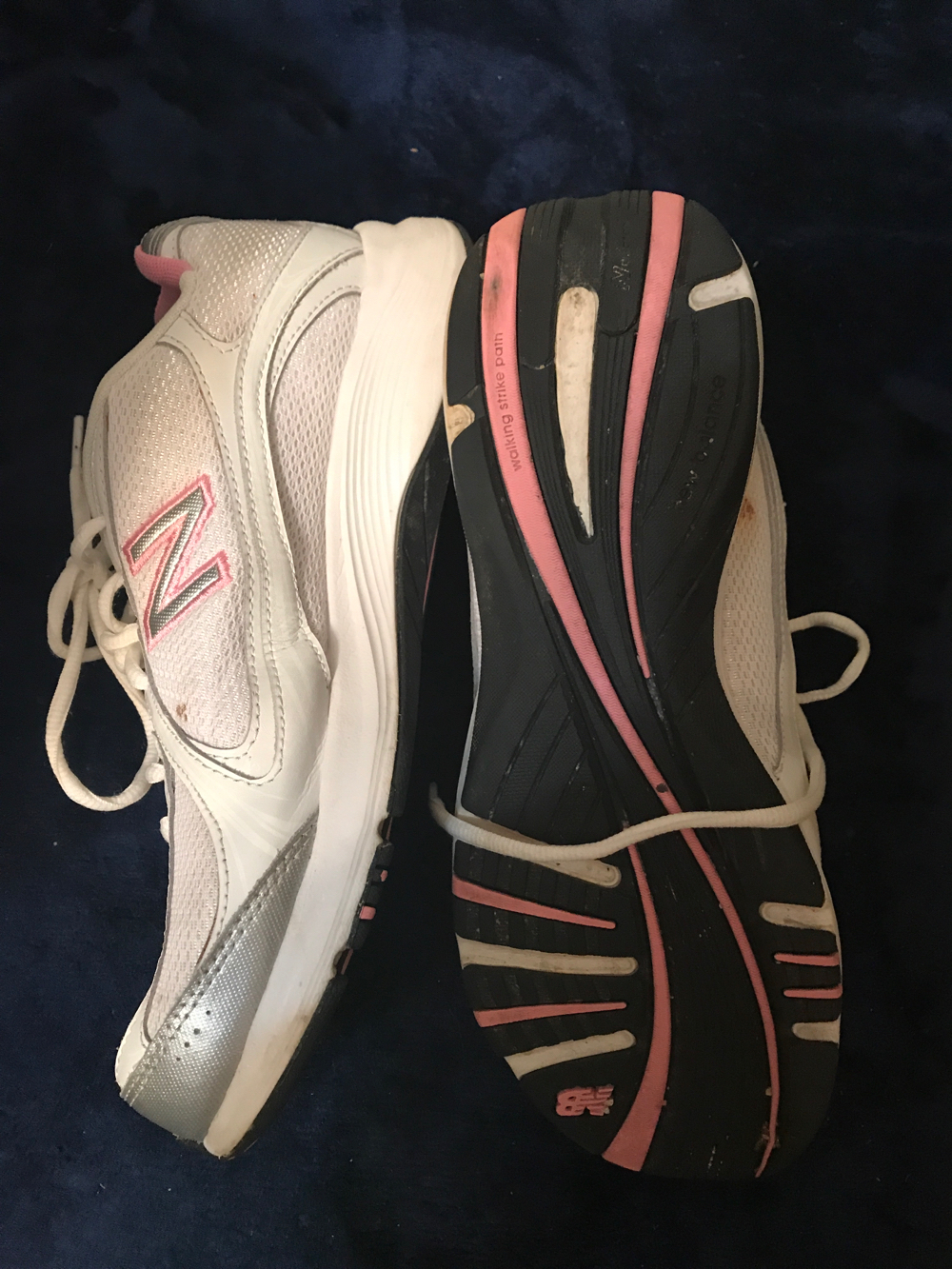 NEW BALANCE 496 RUNNING WALKING PINK/WHITE SHOES WW496WP SIZE 10D WOMEN