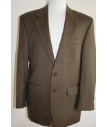 RALPH LAUREN Men&#39;s 100% Wool 2 Button Houndstooth Jacket Blazer Sport Co... - $39.59
