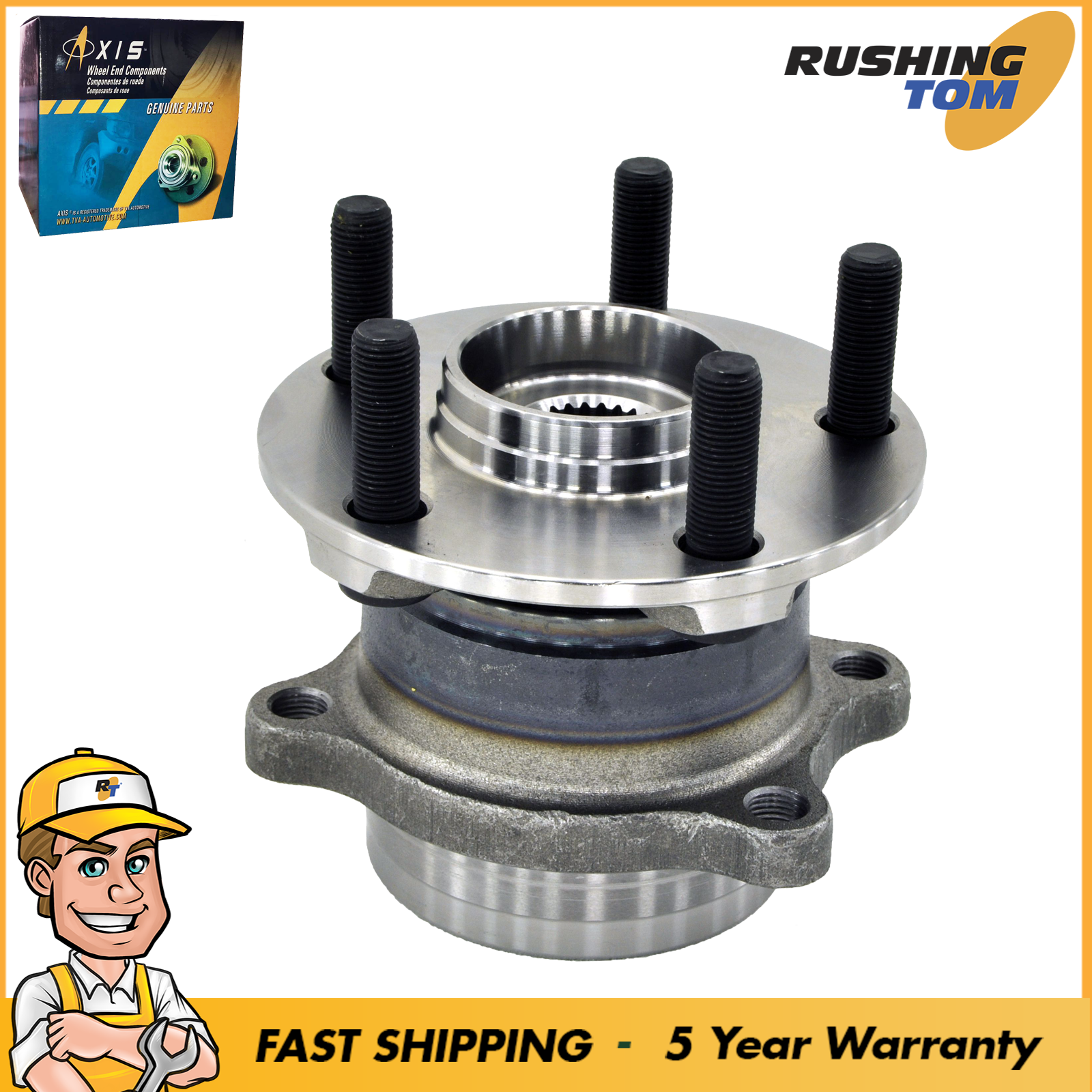 Rear Wheel Hub Bearing Assembly fits Subaru Impreza Forester Legacy