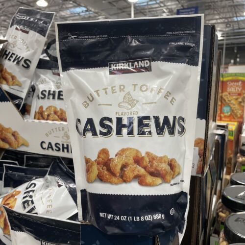 kirkland signature Butter Toffee Cashews 14 oz Nuts, Seeds & Mixes