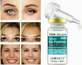Six Peptides Original Liquid Anti Aging Serum Wrinkle Removal Cream Skin... - $11.99