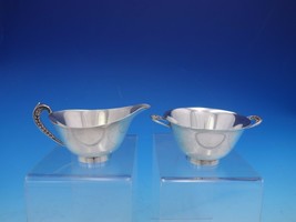Silver Wheat By Reed & Barton Sterling Silver Sugar and Creamer Set (#4111) - $389.00