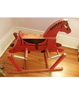 VINTAGE RIDE-ON WOODEN ROCKING WONDER HORSE ON SPRINGS COLLIERVILLE  TEN... - $197.99