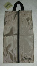 NWT Clarks Dust Bag Shoe Protector Travel Storage Reusable Bag 16.5” X 9” - £11.50 GBP