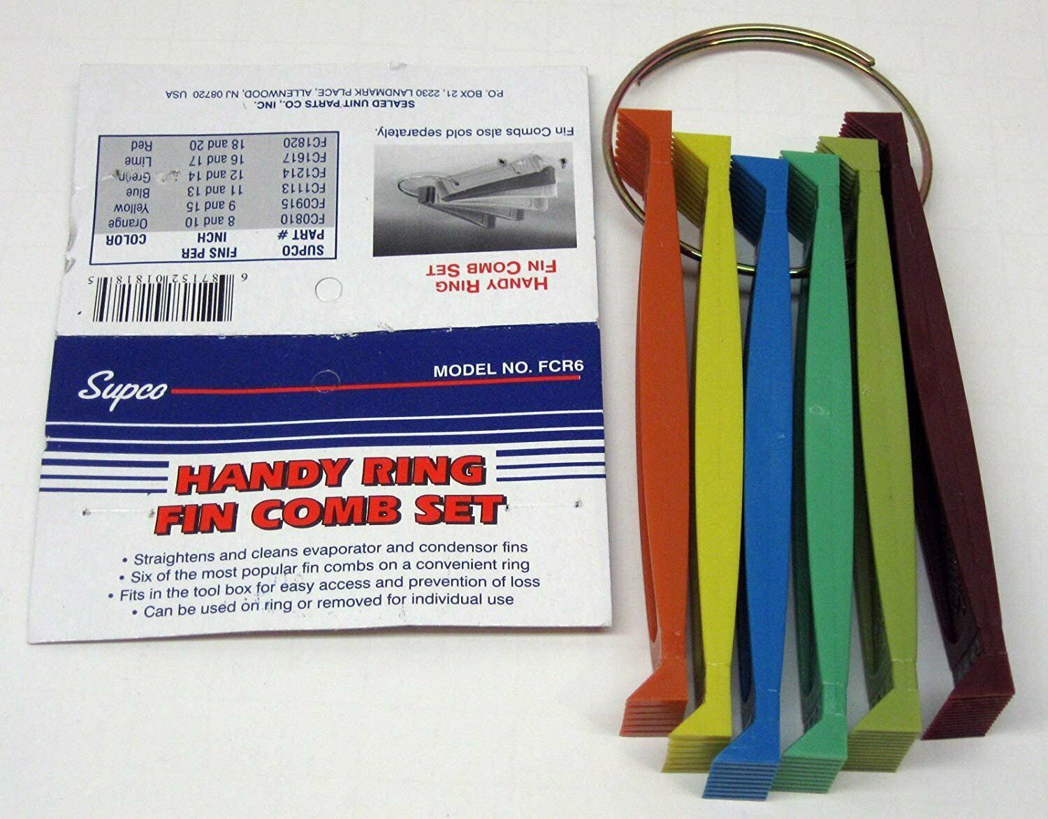 FCR6 SUPCO Air Conditioner Fin Comb Set Straighten Evaporator