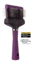 Master Grooming Tools PET SOFT Pin DOUBLE WIDE FLEXIBLE SLICKER BRUSH Ma... - $21.99