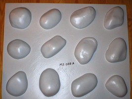 #OOR-05 River Rock Molds 12 Make 100s of Cement Stones For Walls For Pennies Ea. image 9