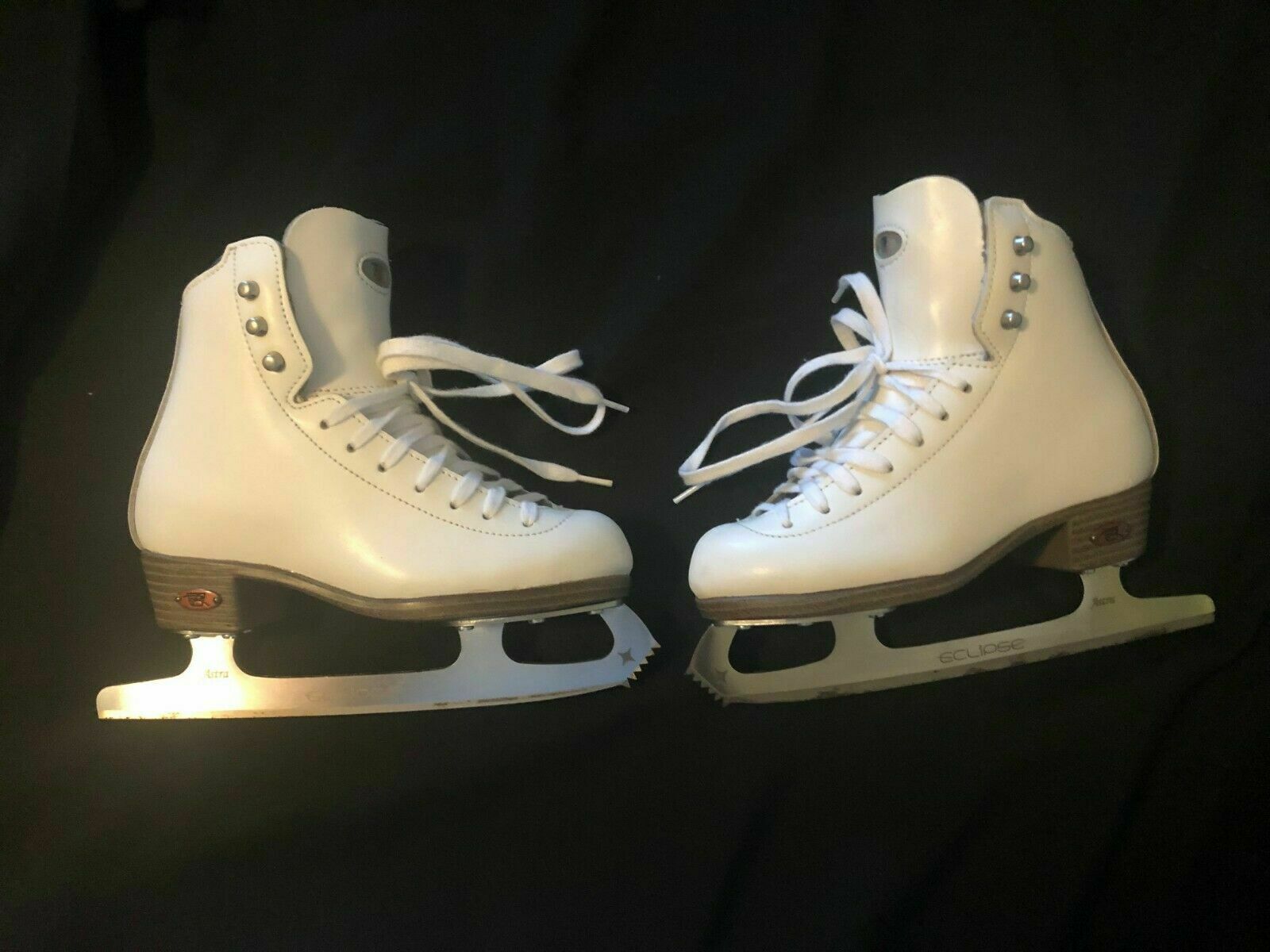 Riedell Ice Figure Skates Girls Youth Size 13 Model 33Med Eclipse Astra