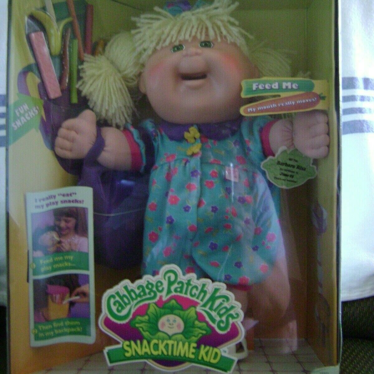 snacktime cabbage patch doll