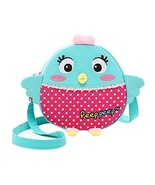 Cute Child Shoulder Bag, Girls Handbag, Zipper Design, [Green, Chick] - $16.26