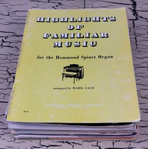 25 Vtg Sheet Music Instruction Chord Song Book Lot for Hammond Organ Pia... - $48.37