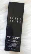 Bobbi Brown Skin LONG-WEAR Weightless Foundation W-036 WARM SAND Authentic - $22.76