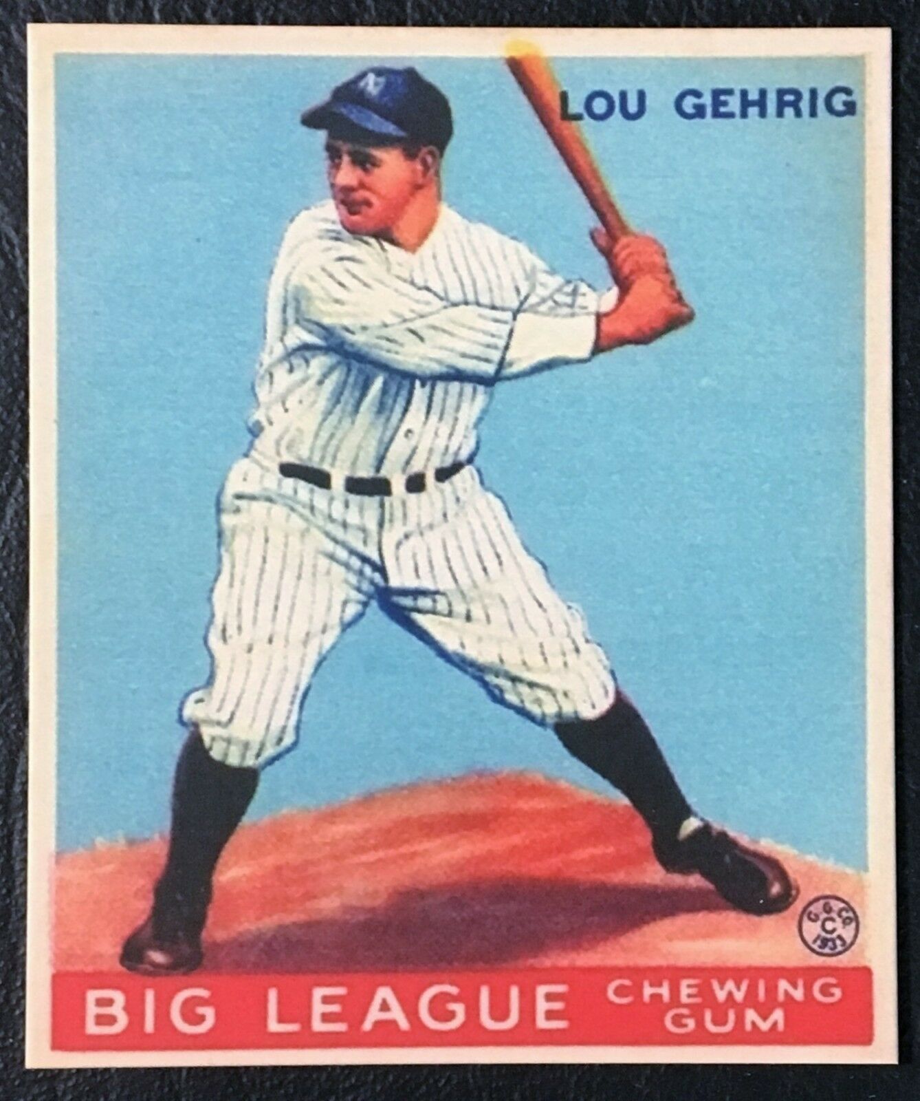 1933 Goudey #92 Lou Gehrig Reprint - MINT - New York Yankees - Trading ...