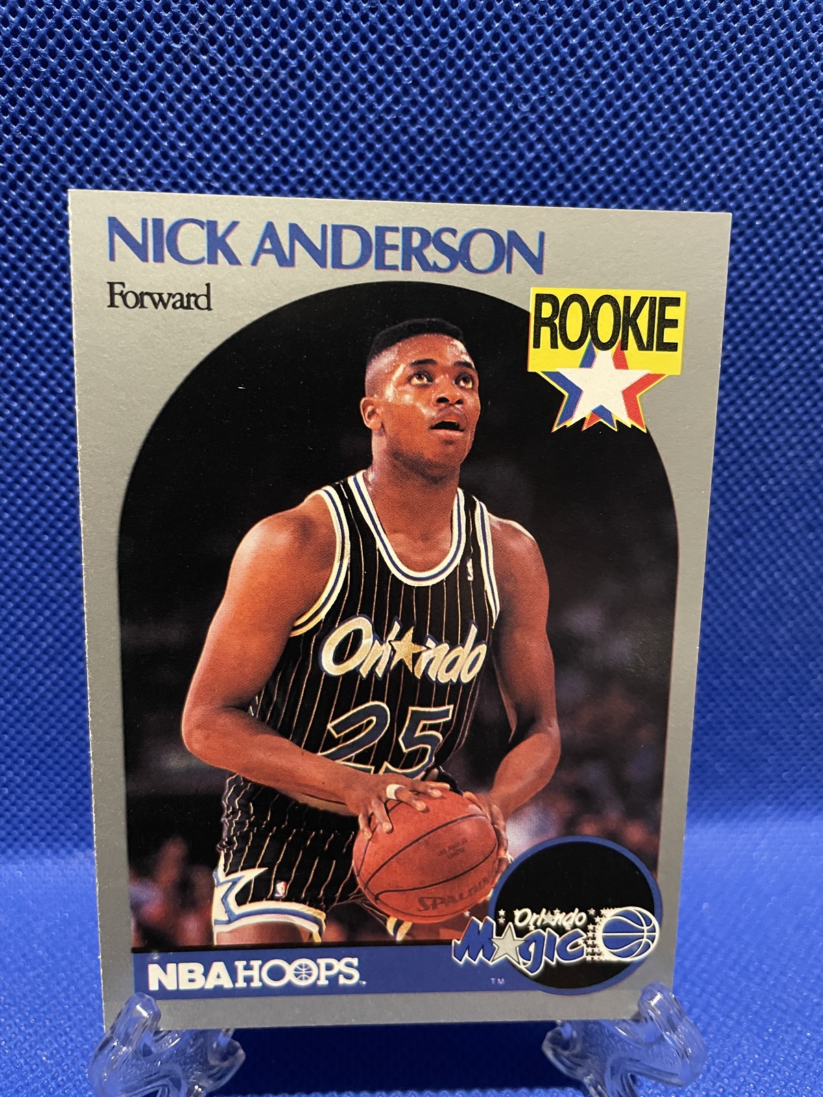 Nick Anderson 1990 NBA Hoops Rookie Card 214 Trading Card Singles
