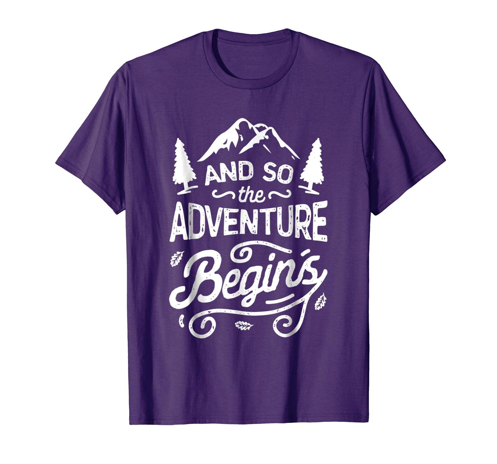 and so the adventure begins t shirt