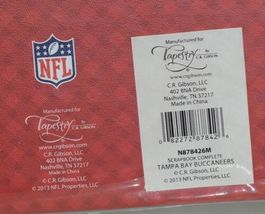 C R Gibson Tapestry N878426M NFL Tampa Bay Buccaneers Scrapbook image 9