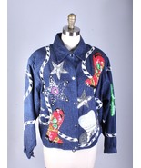Felicity 80s VTG Western Denim Jacket By Harrison Morgan Womens M NWOT - $98.33