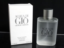 Giorgio Armani Acqua Di Gio for Men EDT Pour Homme Spray 3.4 fl oz New - $54.45