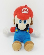 Nintendo Super Mario MARIO 5" Plush Stuffie Beanbag Sanei Vietnam Plumber - $11.89