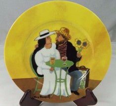 Van Gogh Amoureux Guy Buffet Collection GBC Porcelain Salad Dessert Plat... - $22.24
