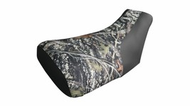 For Honda TRX 400 Rancher Seat Cover 2005 To 2006 Camo Top Black Side Seat Cover - $32.90