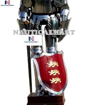 Medieval Knight Crusader Full Suit Of Armor - Wearable Cosplay Costume  image 4