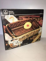 Vintage Anchor Hocking Harvest Amber Basket Buffet Cake Dish 8 In Glass ... - $22.99