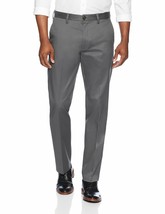 BUTTONED DOWN Mens Straight Fit Non-Iron Dress Chino Pant Dark Gray 40W ... - $49.49