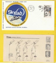 SKYLAB LAUNCH KENNEDY SPC CTR MAY 14 1973 TITUSVILLE MOONPORT STAMP CLUB  - £1.67 GBP
