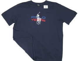 NEW Vintage Polo Ralph Lauren T Shirt!  *Huge Tennis &amp; Polo Player*   US... - $49.99