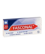 FASCONAL 20 tabs Fast Pain Relief, OTC, No Prescription Necessary - $14.25