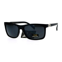 Locs Sunglasses Mens Thick Rectangular USA Mexico Rasta Colors Black UV 400