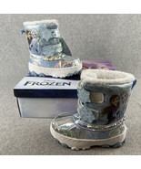 Disney&#39;s Frozen 2 Snow Boots  Girls&#39; Size 12 Toddler winter boots Insula... - $29.87
