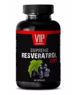 Fat Burner Capsule - RESVERATROL Supreme 1200mg - Antioxidant properties... - $13.98