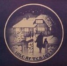1973 Bing &amp; Grondahl Christmas Plate Country Christmas - $11.99