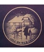 1973 Bing &amp; Grondahl Christmas Plate Country Christmas - $11.99