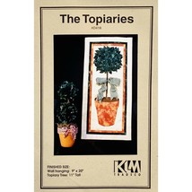 The Topiaries Quilt Pattern D418 by KLM Trade Co. Makes Quilt and Topiar... - $7.91