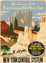 Decoration Poster.Home interior design print.Wall art.Bryce Canyon Utah.7224 - $13.86+