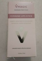 Vmagic Intimate Skin Care Feminine Lips Stick Organic Vulvar Balm .65 Oz - $7.43