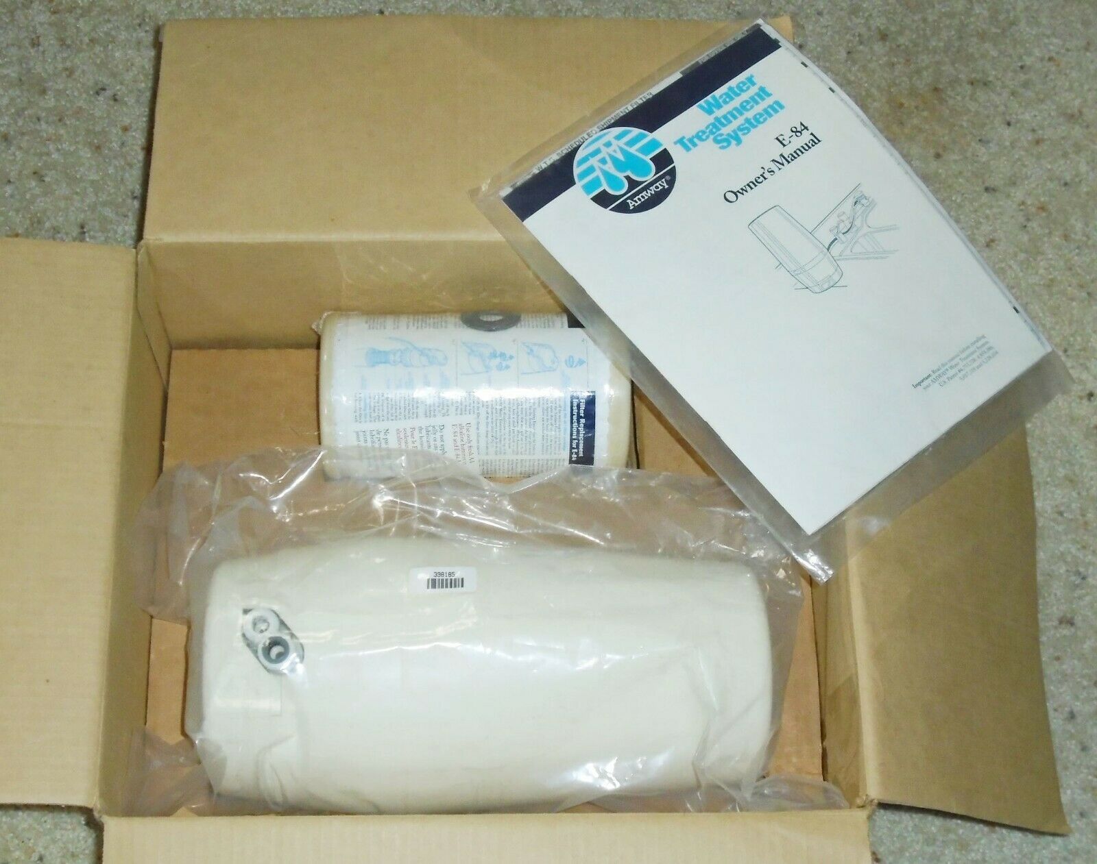 Genuine OEM AMWAY E84 Water Filter Treatment System Housing Filter