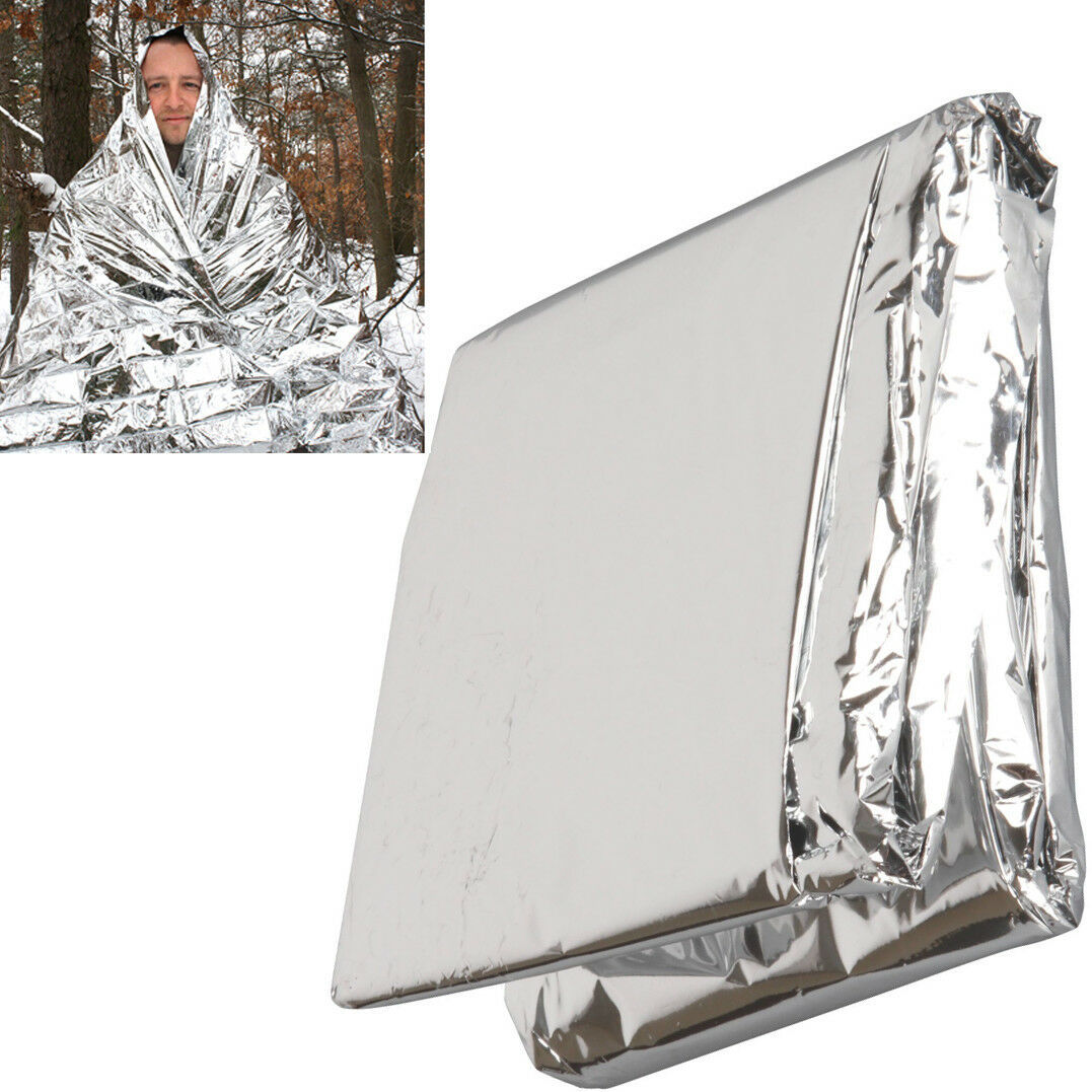 Emergency Mylar Thermal Blankets (Pack of 50) 760921072158 ...