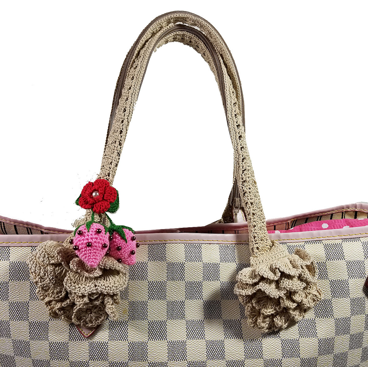 louis vuitton crochet bag