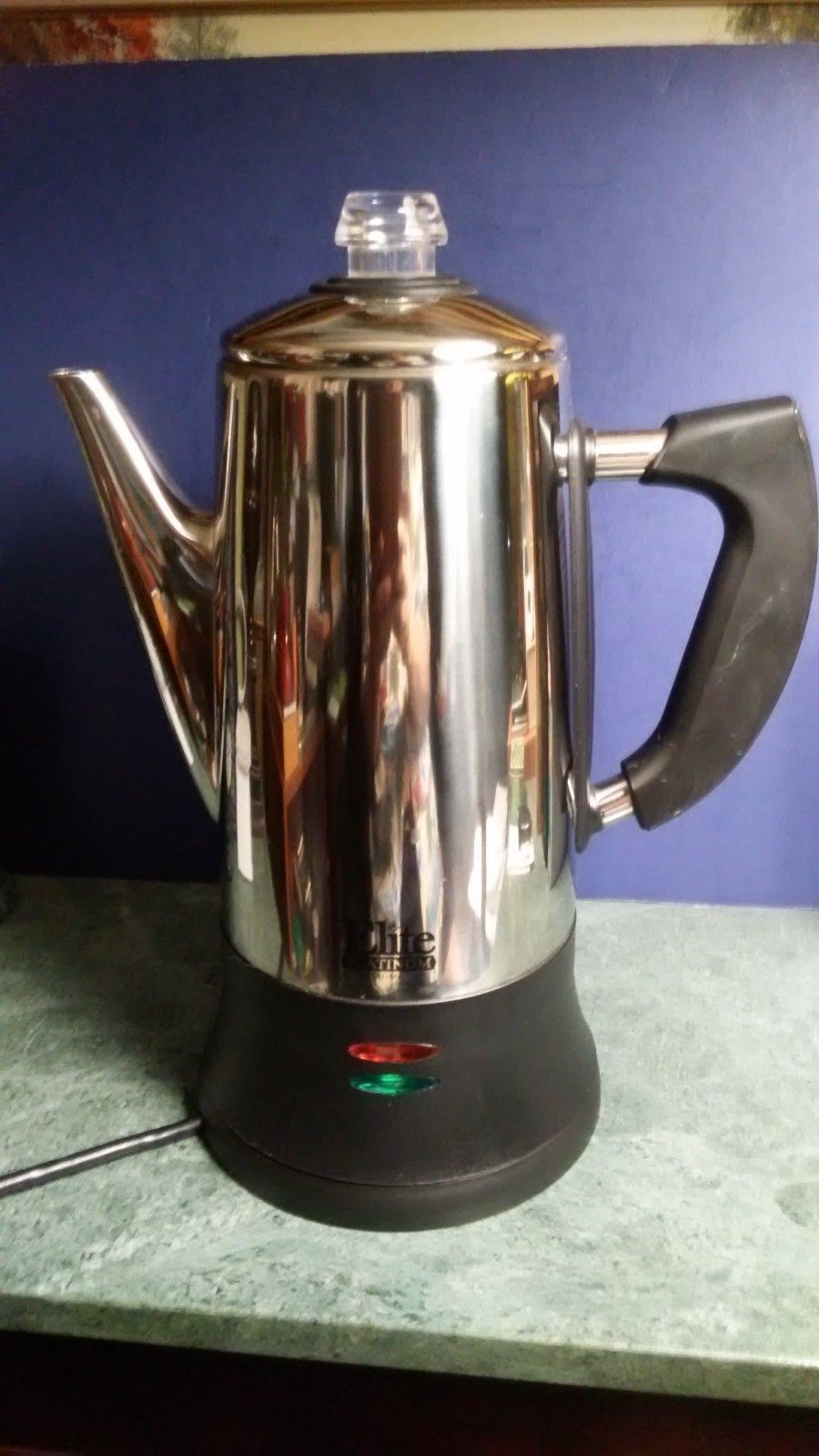 ELITE 12 Cup PERCOLATOR AUTOMATIC ELECTRIC COFFEE MAKER ...