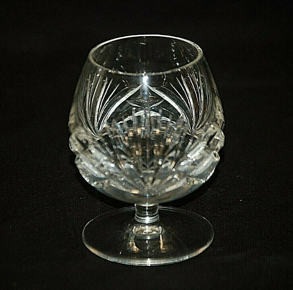 Vintage Crystal Wine Glass 8 1/4 Etched Floral Pattern ...